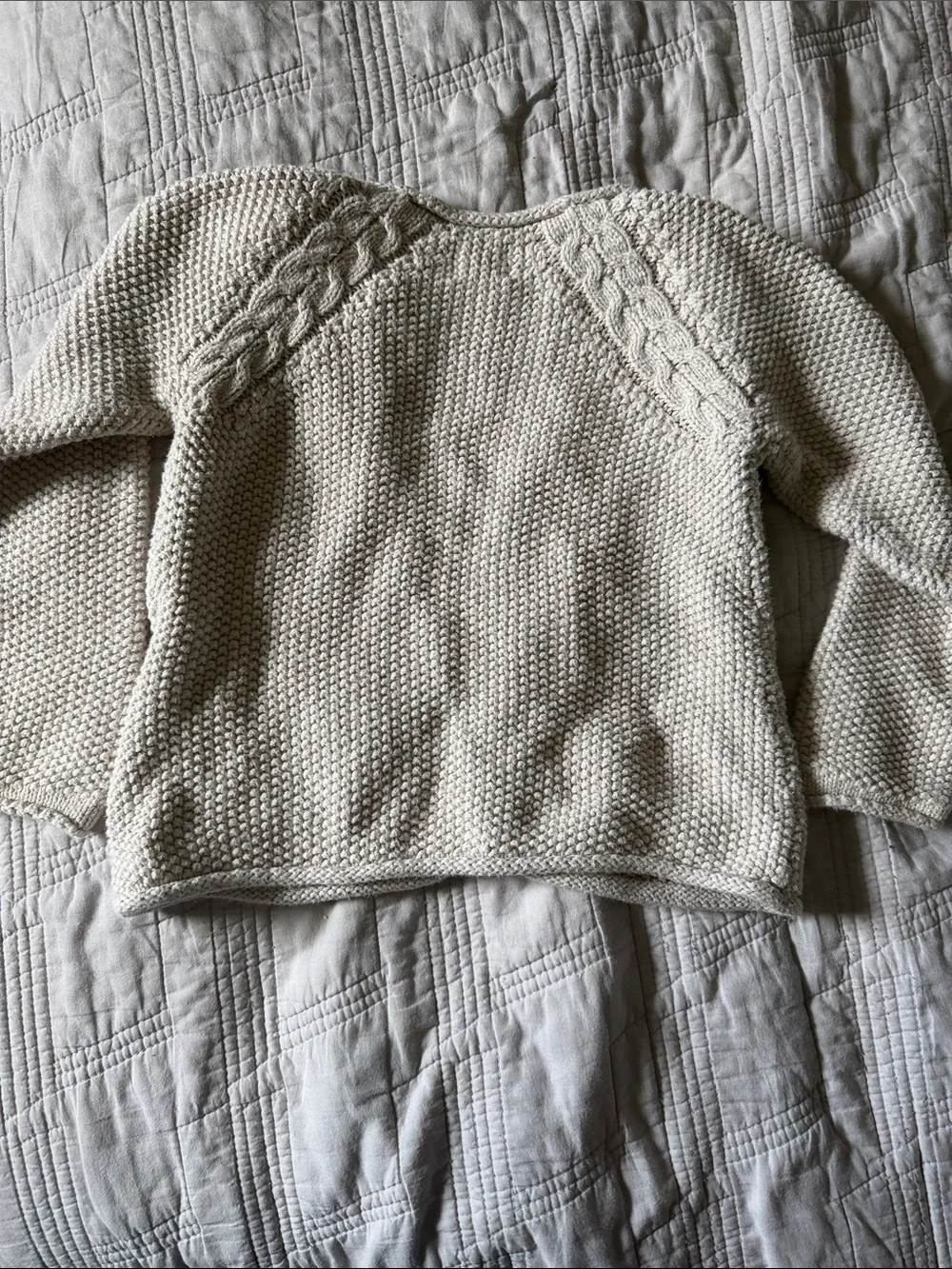 Mini Boden cream knit